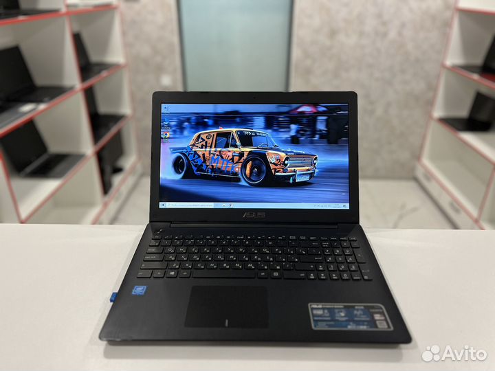 Ноутбук asus:4ядра/intel/SSD