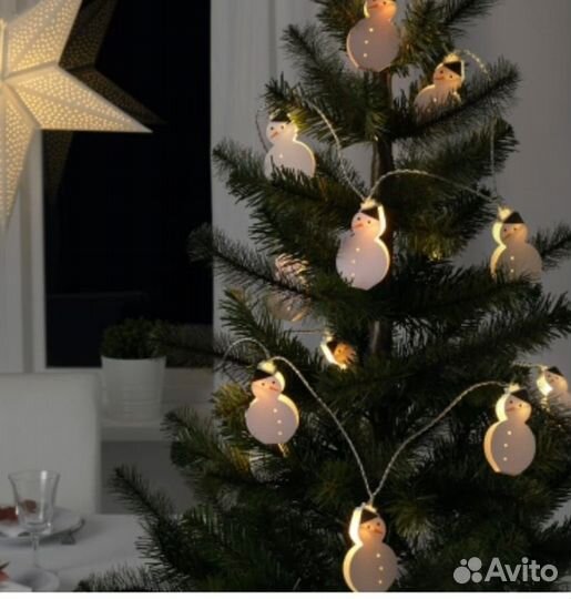 Икеа гирлянда строла