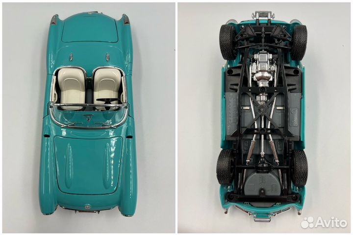 Модель 1:18 Bburago Chevrolet Corvette