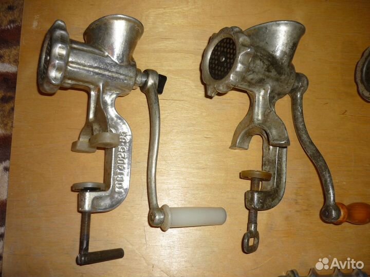 Мясорубка чугунная Запчасти.СССР