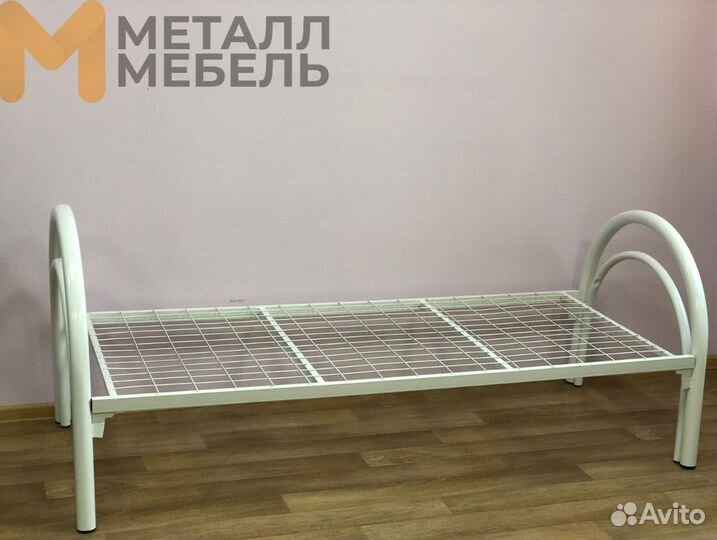 Кровать металлическая односпальная