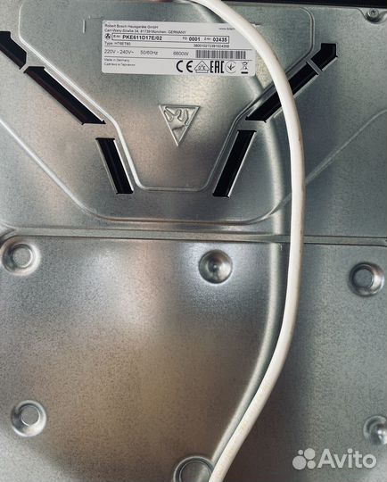 Варочная панель электрическая bosch