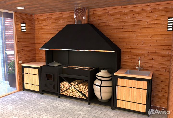 Мангал с Крышей Комплексы