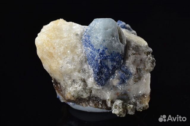 Редкость Афганит (кристалл в кальците). Лот №943