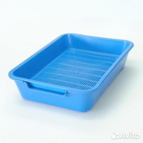 Homecat туалет с сеткой на ножках, синий