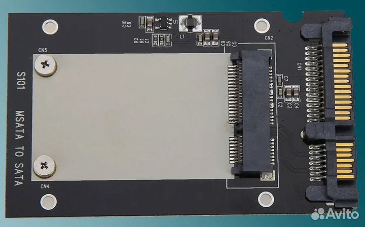Переходник msata SSD на SATA, sata-II, sata-III