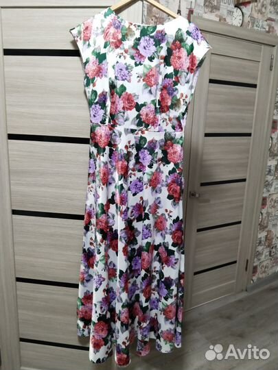 Летнее длинное платье