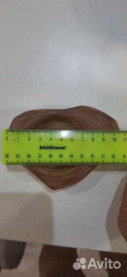 Пепельница из можжевельника