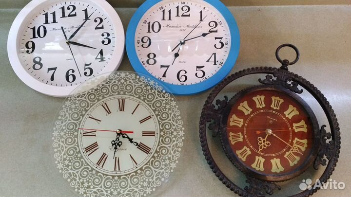 Часы настенные новые, тихий ход