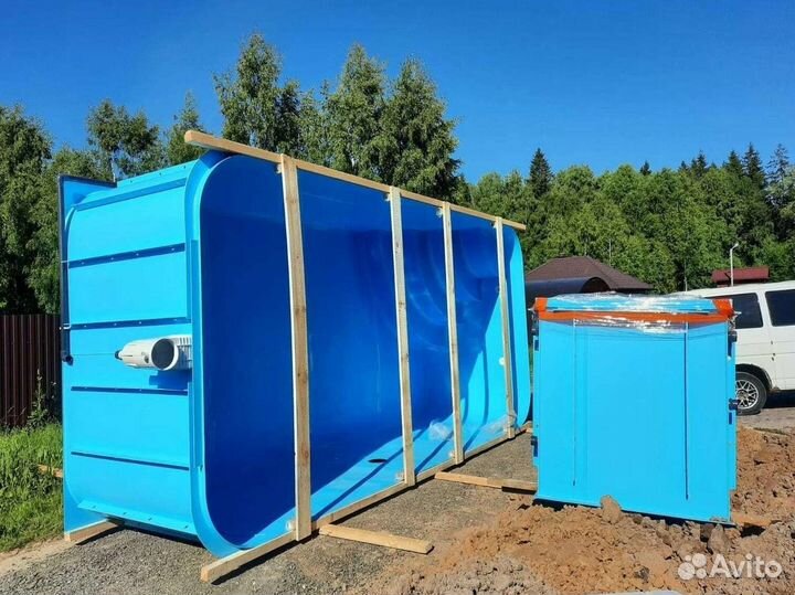 Пластиковый бассейн