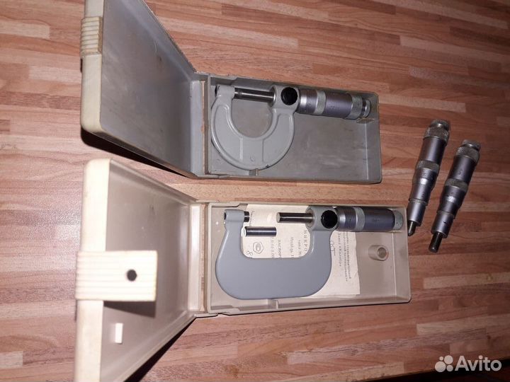 Микрометр мк 25-50мм, микрометрич. головки, СССР