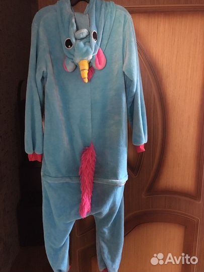Пижама кигуруми единорог