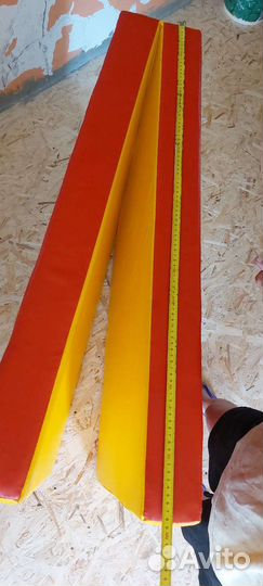 Мат гимнастический складной