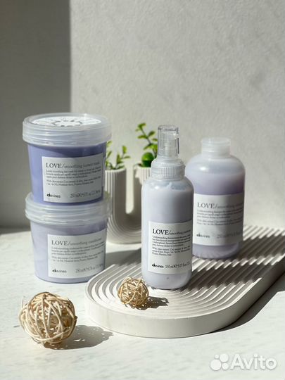 Davines линейка Love для выпрямления волос