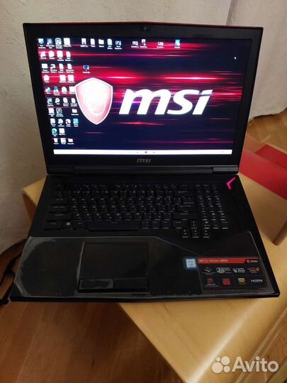 Игровой ноутбук msi 17 3