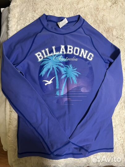 Рашгард детский для серфа и сапа Billabong