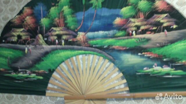 Веера декоративные на стену