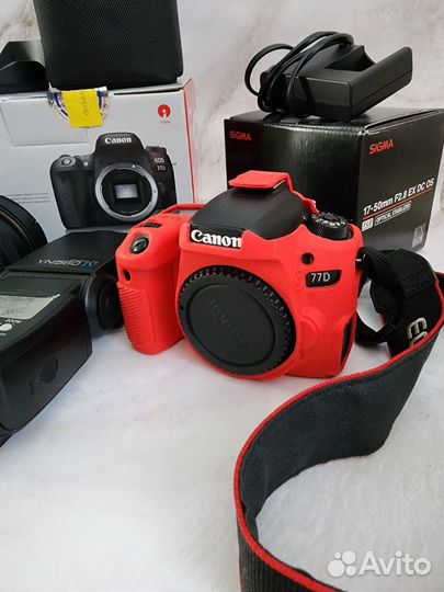 Фотоаппарат canon 77D