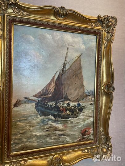 Антикварная картина