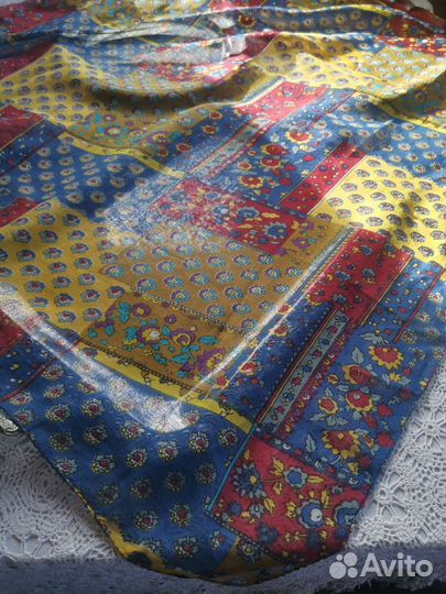 Хлопок большой красивый платок