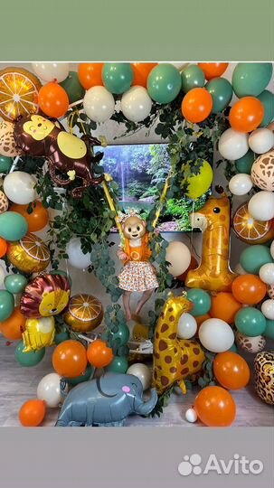 Воздушные шарики фотозона