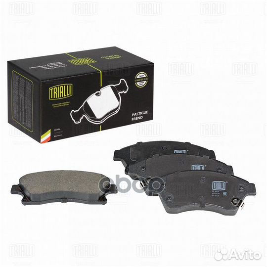 Колодки тормозные дисковые PF 0515 Trialli