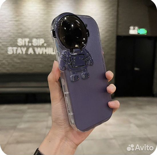 Чехол на iPhone 14 pro с крышкой-защитой камеры