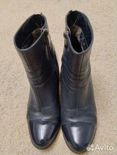 Полусапожки женские 39 размер натуральная кожа