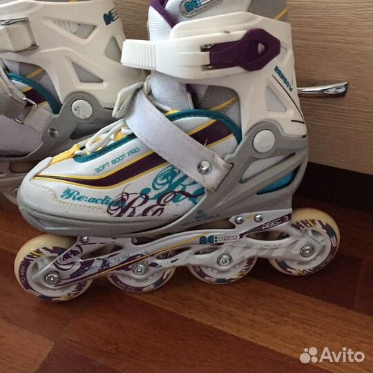 Ролики раздвижные (31- 36 размер)