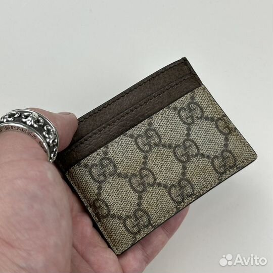 Картхолдер Gucci GG Supreme Ophidia