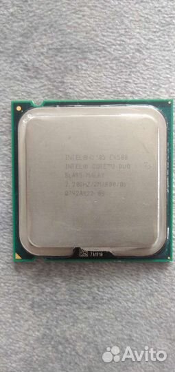 CPU Intel Core 2 Duo E4500 s775 или E6550, E7500