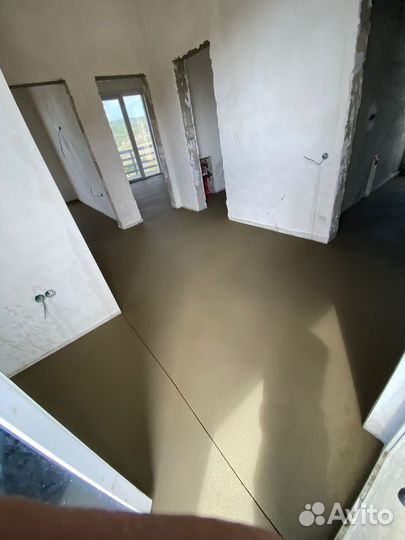 Механизированная полусухая стяжка пола