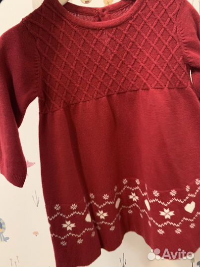 Платье для девочки 6-9 м