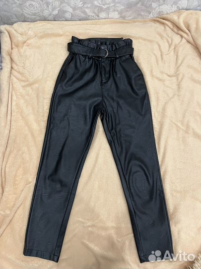 Кожаные брюки