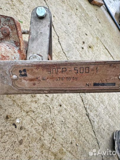 Лебедка ручная червячная СССР