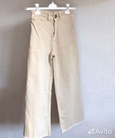 Джинсы-кюлоты stradivarius