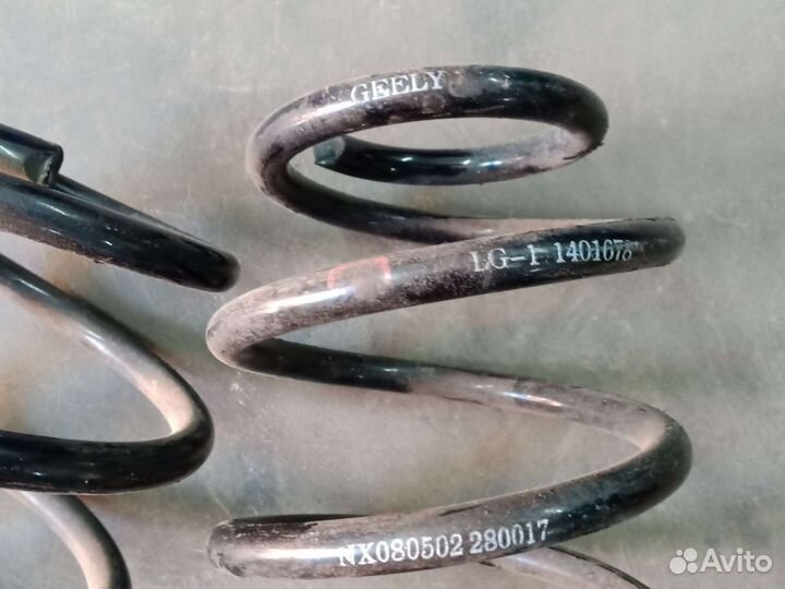 Пружины передние Geely MK Cross Новые