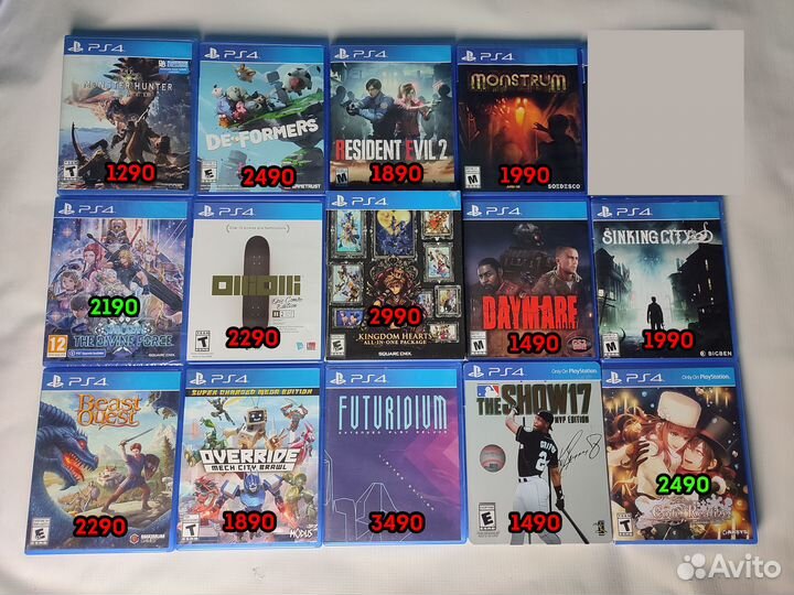 Редкие и не только игры для PS4 (обновл. 25.06.23)