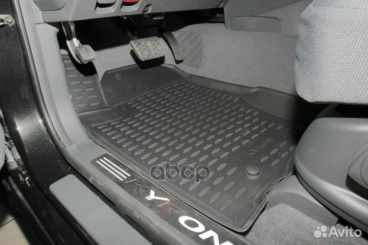 Коврики в салон ssang yong Kyron 2006, 4 шт