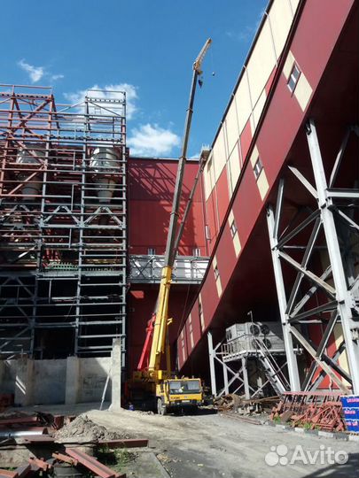 Аренда и услуги автокрана, 50 т, 42.7 м, с гуськом 15 м