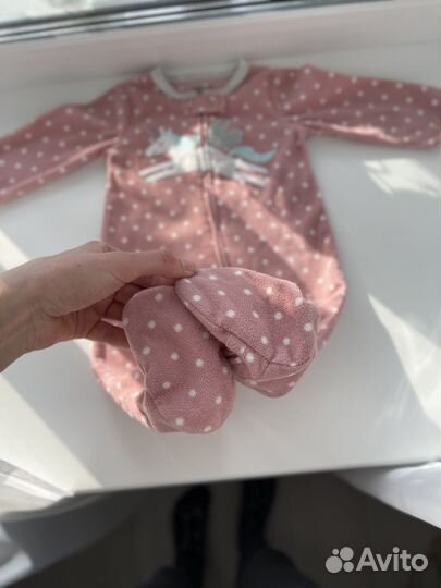 Слип carters флисовый