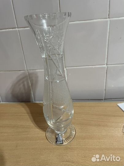 Хрустальная ваза для цветов