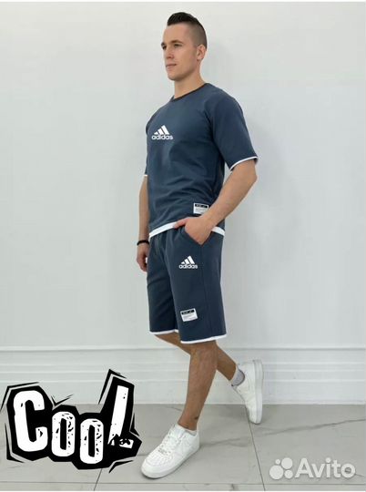 Костюм шорты и футболка adidas