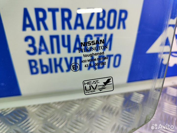 Стекло двери передней левой Nissan Almera N16 1.5