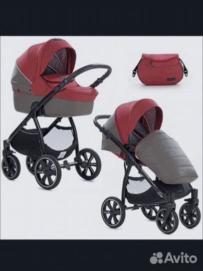 Коляска 2 в 1 noordi fjordi sport (термолюлька)