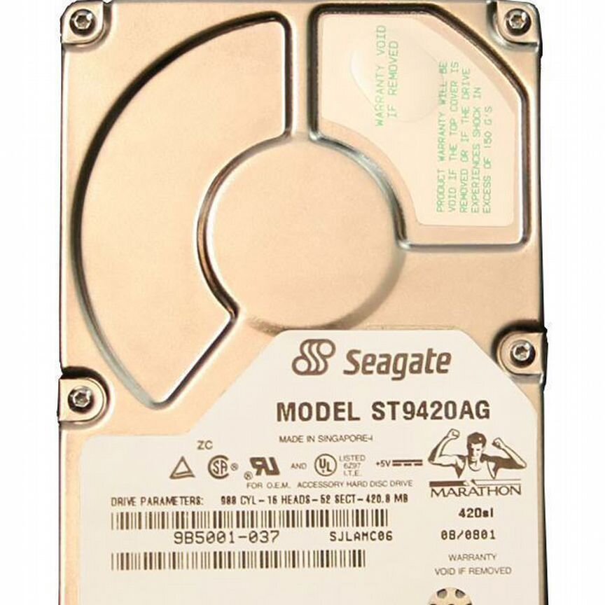 [ST9420AG] Жесткий Диск Seagate 420mb Ide Hdd St9420ag