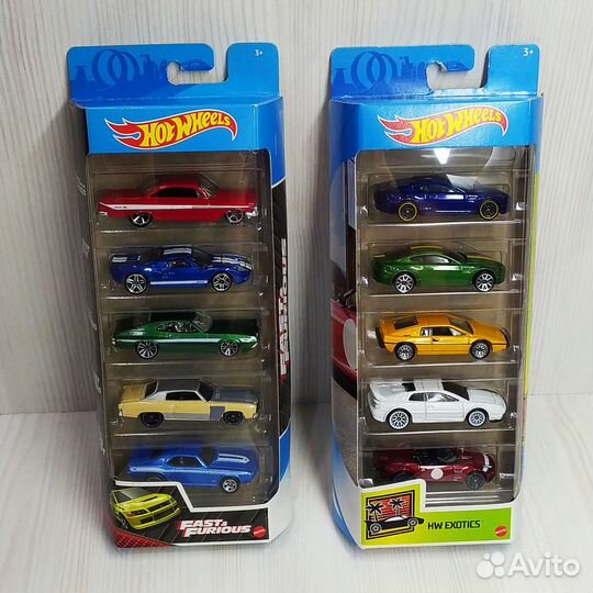 Hot Wheels модели в распак