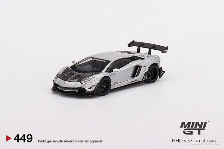 Модели Lamborghini Aventador 1/64 (mini gt)