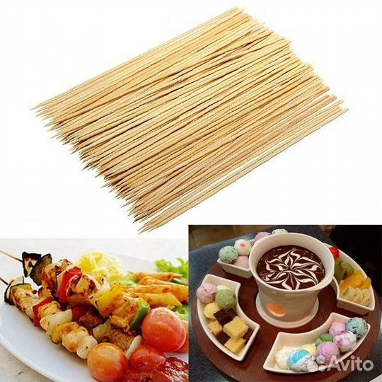 Бамбуковые палочки длиной 15 см