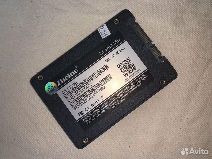 SSD 120Gb 240Gb + Optibay + Windows 10 (новые)